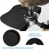 Handook Espresso Tamper Mat, 8.3 x 5.9 Inch Coffee Mat for Espresso Machine, Barista Tools, Black