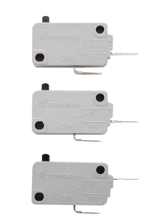 KW3A Microwave Oven Door Switch 16A 125V/250V, Door Interloc (2 Normally Open and 1 Normally Close)
