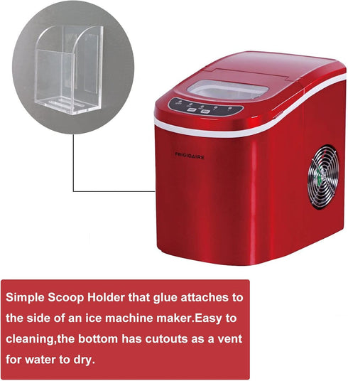 PIAOLGYI Ice Maker Scoop Holder, Accessory Compatible with Frigidaire Countertop Ice Maker