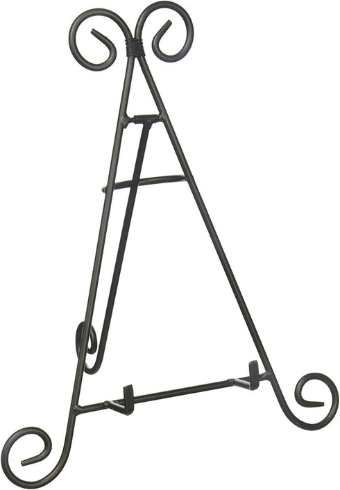 PowerTRC 12" Iron Display Stand for Pictures, Books, Plates, Art, and More
