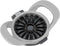 PrepWorks by Progressive 16-Slice Thin Apple Slicer and Corer with Attached Safety Cover - Dishwasher Safe (Grey)