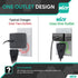 HKY AC Adapter Power Cord Compatible with Shark CH951 CH950 CH955 UltraCyclone Pro Handheld Vacuum CH95014 CH95114