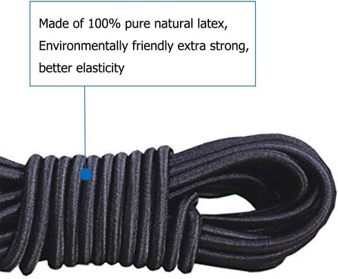 SunnyZoo Chair(Black-8Cords) Professional Replacement Cords for Zero Gravity Recliner Repair Tool for Lounge