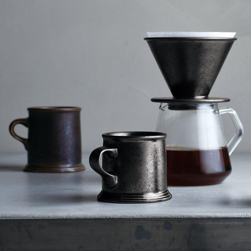 KINTO SCS-S01 27523 Brewer, 4 Cups, Black, Hand Drip, Dishwasher Safe Coffee Maker