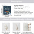 Decor-Set 4 (8 10) CHDITB Outer Space Canvas Wall Art, Abstract Universe Planet Print, Be Kind Inspirational Space