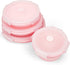 CARTINTS Silicone Collapsible Food Storage Containers, Set of 4 Round Bowls with Lids, Microwave & Freezer Safe