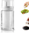 Small Glass Oil and Vinegar Dispenser Bottles, 3.4oz Leakproof for Perfect Kitchen Use