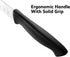 Chef 10-Inch Carving Knife, NSF Certified CP5-10, Granton Edge for Turkey Ham Meat Slicing, Black