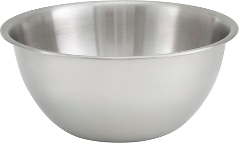 Winco 5 Quart Heavy-Duty Stainless Steel Mixing Bowl, Deep Mixing Bowl