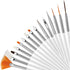 30 Pcs Cake Painting Brushes, Baking Brushes for Decorating Fondant, DIY Tools Set for Cake Decorating.