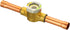 PATIKIL Sight Glass, 1/2 x 1/2 Sweat Universal Liquid Moisture Indicator for Air Conditioning HVAC Refrigeration