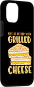iPhone 12/12 Pro Grilled Cheese Sandwich Recipes Bread Maker Case