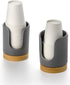 Ceramic Bathroom Cups Dispenser, 3 oz Disposable Paper & Plastic Bathroom Cups Holder, 2 Pack