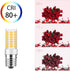 TAIYALOO E17 Dimmable LED Bulb, 5W Warm White 3000K Replacement for Microwave and Range Hood (2 Pack)