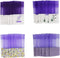 Lozom Sachet Empty Bags Purple Gauze Cotton-Ramie Sacks for Lavender, Spice and Herbs