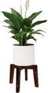 SupBambGO 5-15 Inch Plant Stand Indoor, Tall Stool Plants Holder for Pot, Bamboo Flower Pot Stand for Indoor Plants