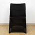 Premium Black Spandex Chair Cover for Lifetime Folding Chairs