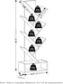 7-Tier 8.4 16.9 46.2, Furinno Tree Book Shelf, Bookshelf, Tree Bookcase with Bottom Shelf, x x for Living Room