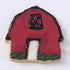 Barn Cookie Cutter, 3.5", Made in USA by Ann Clark