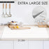 Countertop 31.5''x23.6'' Extra Large Silicone Mat, Food-Grade Flexible Silicone Table Mats for Kids Non-Slip Placemat