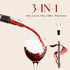 Wine Chiller Stick, Stainless Steel Wine Cooler Stick, Rapid Bottle Chilling Rod for Cooling & Aerating, Iceless Wine