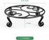 2 Pack (9.4Inches, Yimobra Plant Stand for Flower Pot Heavy Duty Potted Holder Indoor Outdoor Metal Rustproof Iron