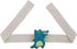 QIDHJH 2 Pack Curtain Tiebacks Cute Cartoon Animal Curtain Ties, Embroidered Animal Shape Bedroom Accessories, Curtain