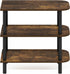 3-Tier 11.7 23.6 21.9, Closet Furinno Turn-N-Tube Shoe Rack, Narrow Shoe Organizer, Shoe Rack Storage with Curved