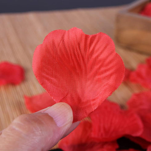 Rose Tealight Candles, 12 Pieces Handmade Delicate Flower Candles with 100PCS Silk Rose Petals for Weddings,