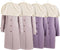 Univivi 12 Inch Shoulder Covers for Clothes, Set of 4 Breathable Garment Dust Covers for Suit, Coats, Jackets