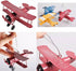 TTKBHHQ 3pc Vintage Metal Planes Model Iron Retro Aircraft Glider Biplane Pendant Model Airplane,Christmas,Home