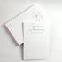 Share a Memory Cards - Minimalist Well Wishes Card Set of 50, 4 x 6 for Celebrations, Weddings, Anniversaries, Memorials