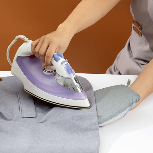 Cocoarm Garment Steamer Ironing Glove, Protective Anti Steam Mitt with Finger Loop, Heat Resistant Clothes Gloves