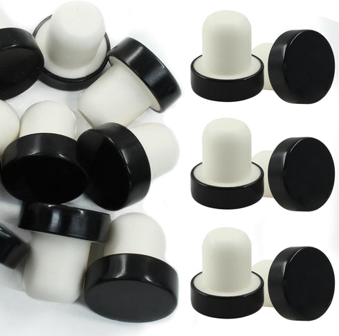 vibedor 24 Pcs T-shaped Stopper Cork Wine Bottle Stoppers, Reusable Sealing Plug for Wine Bottles, Beer Bottles DIY