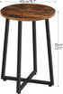 15.7" BF95BZ01 HOOBRO Side Table, Round End Accent Table with Sturdy Metal Frame, Round Nightstand, for Living Room