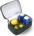 Small Lunch Bag Mini Insulated Lunch Box - Portable for Adults, Men, Women Work with Handle (Black)