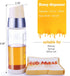 Matifaner Honey Dispenser No Drip, Maple Syrup Dispenser, Olive Oil Dispensers, Glass Jar with Stand, Beautiful Honey