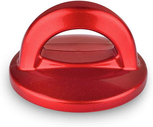 Universal Pot Lid Red Knob, Heat Resistant Replacement Handle for Crockpot, Glass, Steel Lids, Easy Grip Lid Handle (1