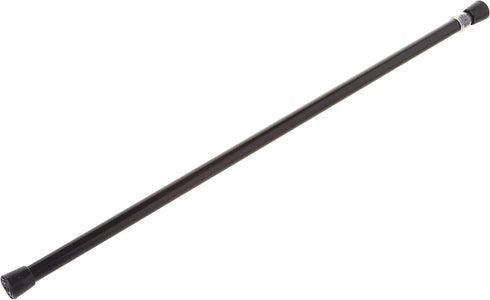 Rod Desyne SPT-R-18-2 7/16" Round Spring Tension Rod, Black, 18"-28"