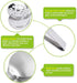 2 Pack Stainless Steel Tea Bag Squeezer Tongs, Strainer Grip