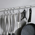 Heavy Duty Stainless Steel S Hooks for Hanging Pots, Kitchenware, Utensils, Clothes, Bags, Cups, Towels - 3.7 inch, 8