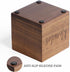 Remote Control Holder Caddy, Acacia Wood Organizer for Table, Vintage Farmhouse Desk Caddy (Brown)
