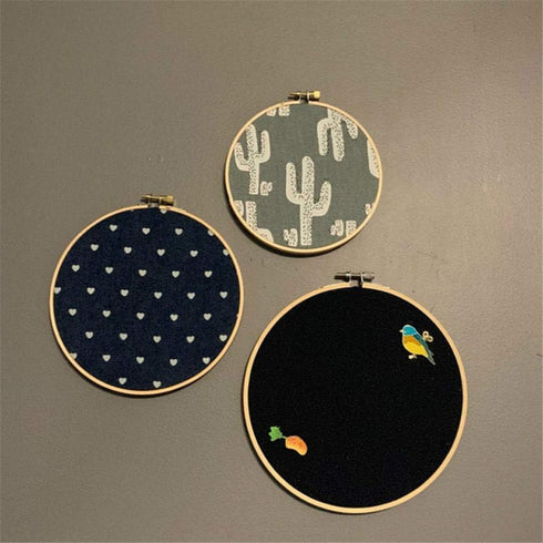 REOVE Wall Hanging Pin Collection Display Stand, Enamel Pin Display Holder Board for Wall Decoration