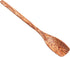 Restaurantware Coco Casa 7 Inch Handmade Serving Spoons, 4 Greaseproof Coconut Spoons for Hot and Cold Foods