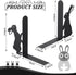 Set 2 Geelin Bunny Metal Bookends of Styles Easter Cute Rabbit Book Ends for Bookshelf Decor Organizer for Home Office
