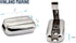Vinland Marine 304 Stainless Steel Spring Loaded Folding Coat Hook, 2" x 1.15", Retractable Wall Hook, Boat Accessories