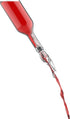 HOST TILT Wine Aerator Pour Spout with Stand, Silicone and Plastic, Gray Set of 1