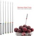 Fondu Fork Set, Stainless Steel Chocolate Forks for Fondue, Cheese Dipping Forks for Chocolate Fountain