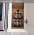 Kylinbigda Countertop, 12 Revolving Spice Rack Organizer Spinning Spice Storage Rack Tower Organizer with Empty Jars