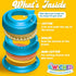 Sandwich Cutter and Sealer (Circle) - Crustless Sandwich Maker for Kids Lunchbox and Bento Box